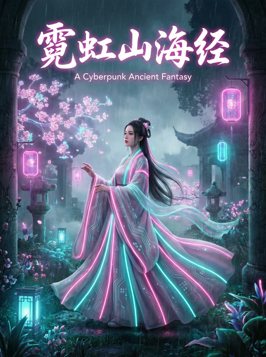 外遇的好日子下载 古风奇缘短剧 - 霓虹山海经海报